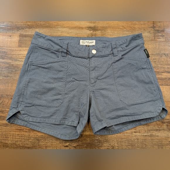Flylow Pants - Flylow Women's Patsy Short Tempest Blue Sz 8